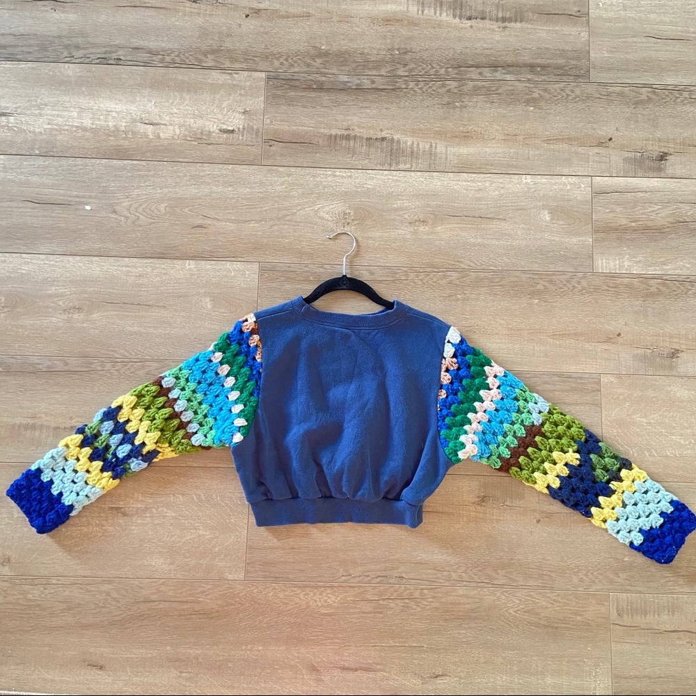 Topshop knit crop top